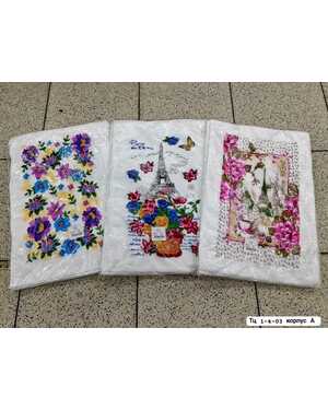 Полотенца для рук и кухни из микрофибры. В упаковке 12шт Размер: 40*60 см В упаковке разный рисунок