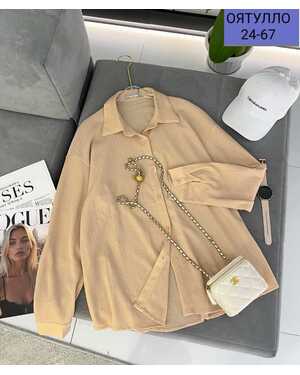 Женская Рубашка Ткань Муслим жатка