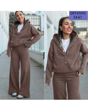 Женский костюм Ткань: двунитка на флисе
