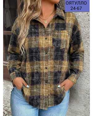 Женская Рубашка Фабричное качество ТКАНЬ: Х/Б