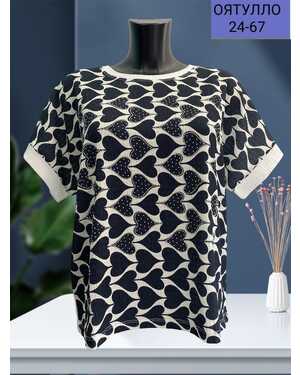 Женская Блузка Материал 95% COTON 5% ЭЛАСТАН