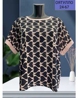 Женская Блузка Материал 95% COTON 5% ЭЛАСТАН