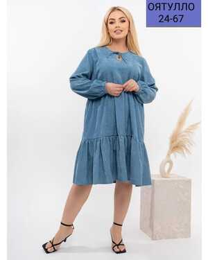 Женское платье ткань вельвет