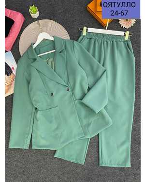 Женский костюм двойка Ткань: Барби (пиджак с подкладкой)