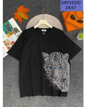 Женская Футболка, хлопок Размер 52/56 единый