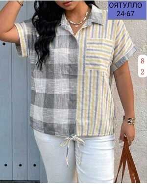 Женская Блузка ткань х/б