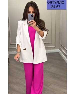 Женский костюм тройка ткань сингапур