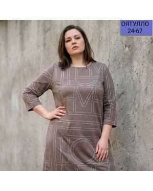 Женское платье ткань двунитка