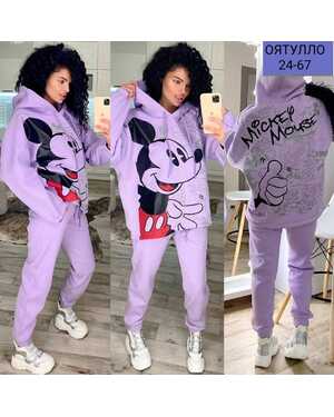 Женский костюм Ткань : Флис с начесом