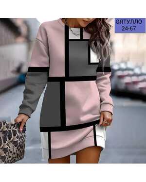 Женская туника Ткань: трикотаж сублимацией