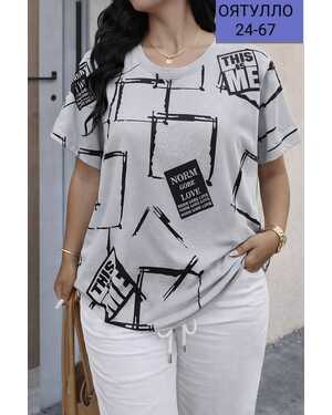 Женская футболка футболка с стразами Фабричный Китай