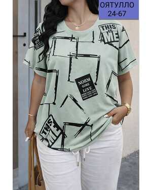 Женская футболка футболка с стразами Фабричный Китай