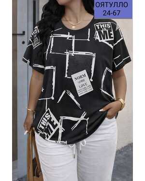 Женская футболка футболка с стразами Фабричный Китай