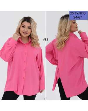 Женская рубашка ткань сингапур жатка