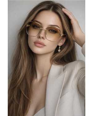 Очки Женские КОМПЛЕКС : очки + коробка + фуляр + салфетки