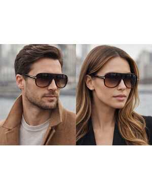 Очки мужские и женские КОМПЛЕКС очки + коробка + фуляр + салфетки