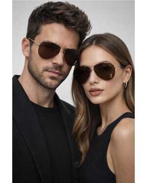 Очки мужские и женские КОМПЛЕКС очки + коробка + фуляр + салфетки