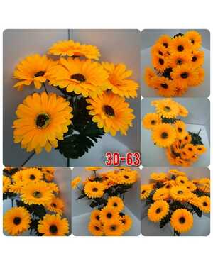 Искусственные цветы Размер 1 букет: 6 голов , 36 см Упаковка 20 шт