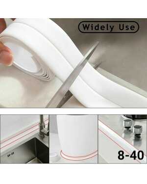 Бордюрная лента для защиты щелей, швов от воды, жира, грязи