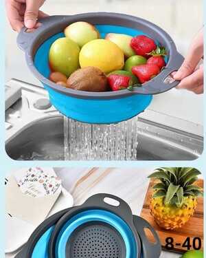 Дуршлаг складной из силикона