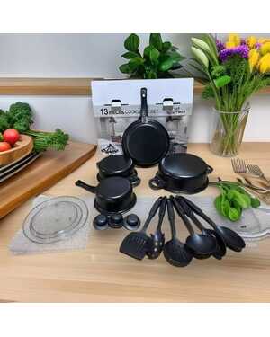 Набор кастрюль 13 предметов для дома и семьи