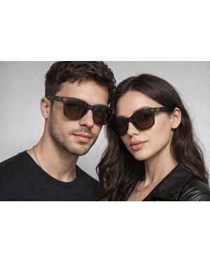 Очки мужские и женские ПОЛАРОИД КОМПЛЕКС очки + коробка + фуляр + салфетка