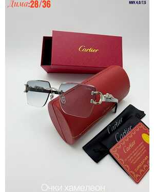 Очки мужские и женские ХАМЕЛЕОН КОМПЛЕКС очки + коробка + фуляр + салфетка