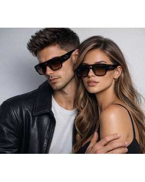 Очки мужские и женские КОМПЛЕКС очки + коробка + фуляр + салфетка