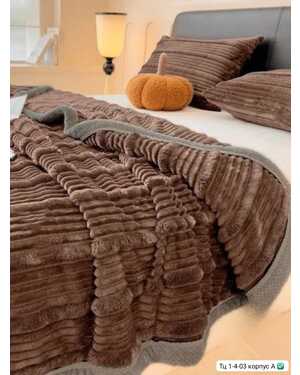 Плед плюшевый Выполнен из высококачественного велсофта Размер: 200*220см.