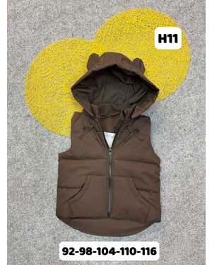 Жилетка Ткань мембрана, подкладка хлопок Наполнитель холлофайбер в размер