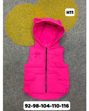 Жилетка Ткань мембрана, подкладка хлопок Наполнитель холлофайбер в размер