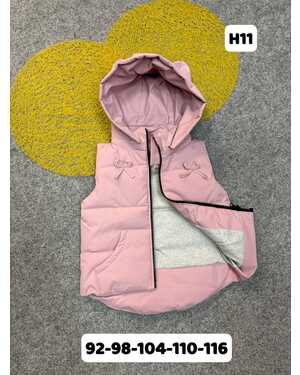 Жилетка Ткань мембрана, подкладка хлопок Наполнитель холлофайбер в размер