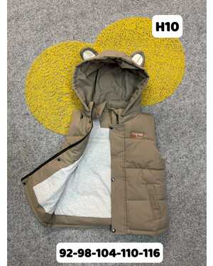 Жилетка Ткань мембрана, подкладка хлопок Наполнитель холлофайбер в размер