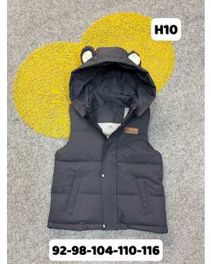 Жилетка Ткань мембрана, подкладка хлопок Наполнитель холлофайбер в размер