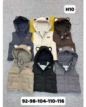 Жилетка Ткань мембрана, подкладка хлопок Наполнитель холлофайбер в размер