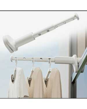 Выдвижная сушилка для одежды на дверь