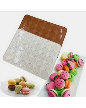 Силиконовый коврик для выпечки и рулетов с бортиком