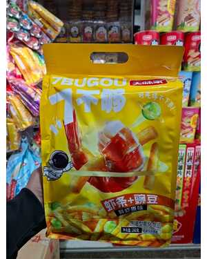 Чипсы Гигантский пакет Китай 260 гр