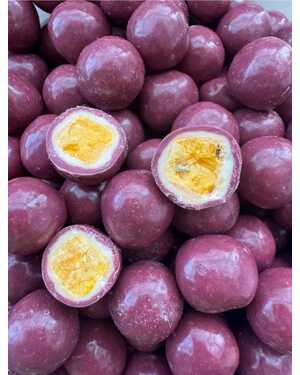 Сублимированной хрустящий маракуйя в йогуртово-шоколадной глазури. 500 гр