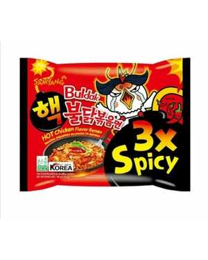 Лапша быстрого приготовления Булдак Buldak 140 гр