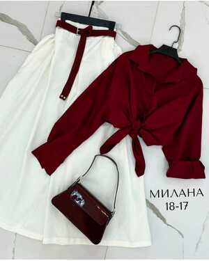 Женский костюм Ткань: Барби (ремень в комплекте)