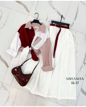 Женский костюм Ткань: Барби (ремень в комплекте)