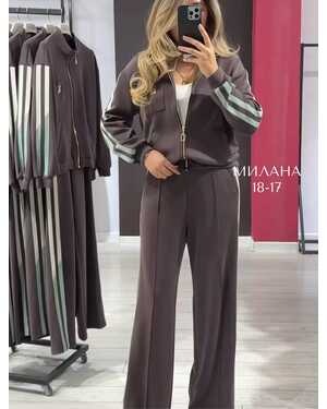 Женский костюм Ткань: Турецкая плотная трехнитка