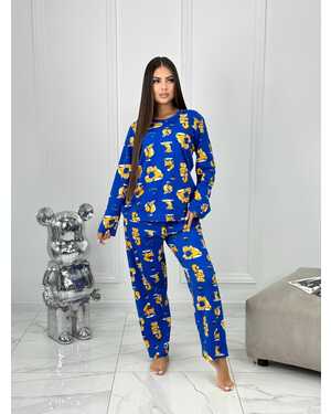 Женская пижама в размер ткань бамбук