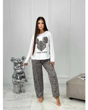 Женская пижама в размер ткань бамбук