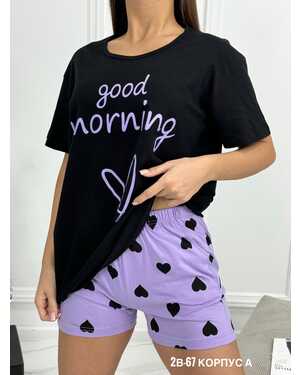 Женская пижама в размер ткань хлопок