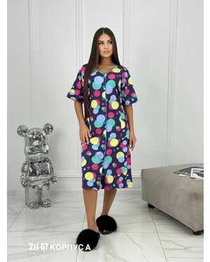 Женский халат в размер ткань хлопок