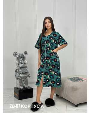 Женский халат в размер ткань хлопок