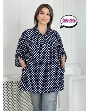 Женская Блузка в размер ткань масло