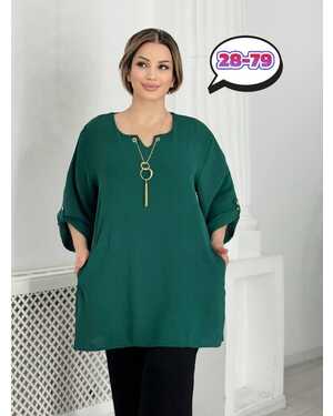 Женская Блузка в размер ткань сингапур